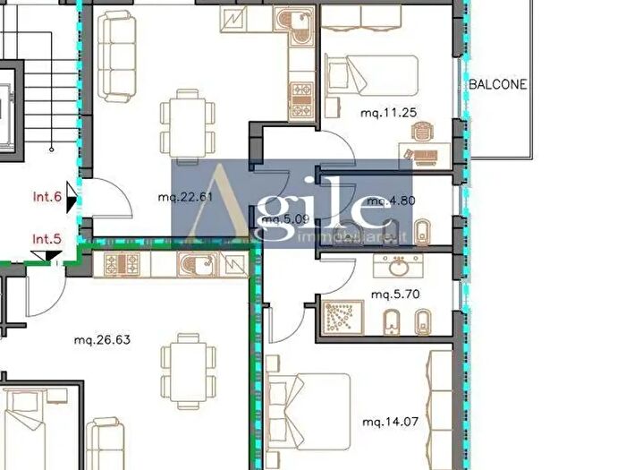 Appartamento trilocale in vendita in Via IV Novembre, SantEgidio Alla Vibrata