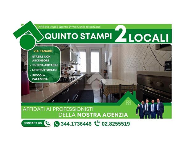 Appartamento bilocale in vendita in Via Tanaro, Rozzano