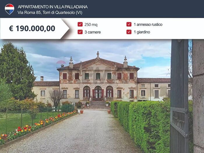 Appartamento con 11 locali in vendita in Via Roma, Torri Di Quartesolo