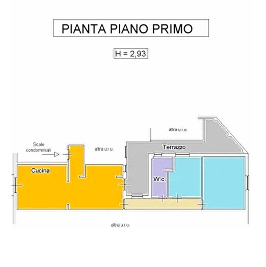 Appartamento trilocale in vendita in Via Oreste Marrucci, Cecina