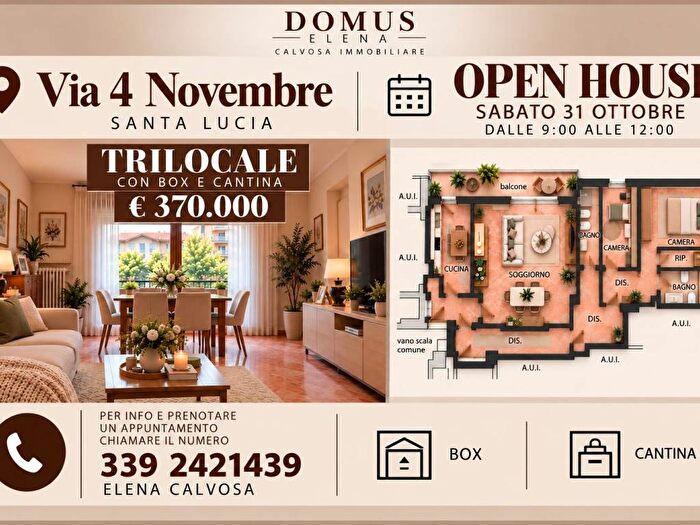 Appartamento trilocale in vendita in Via Novembre, San Paolo, Bergamo