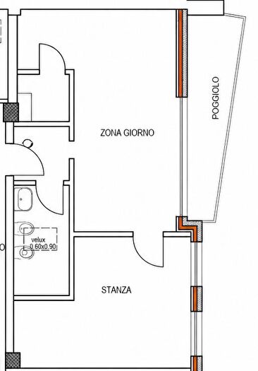 Casa bilocale in affitto in Stazione Cristo Re, Trento