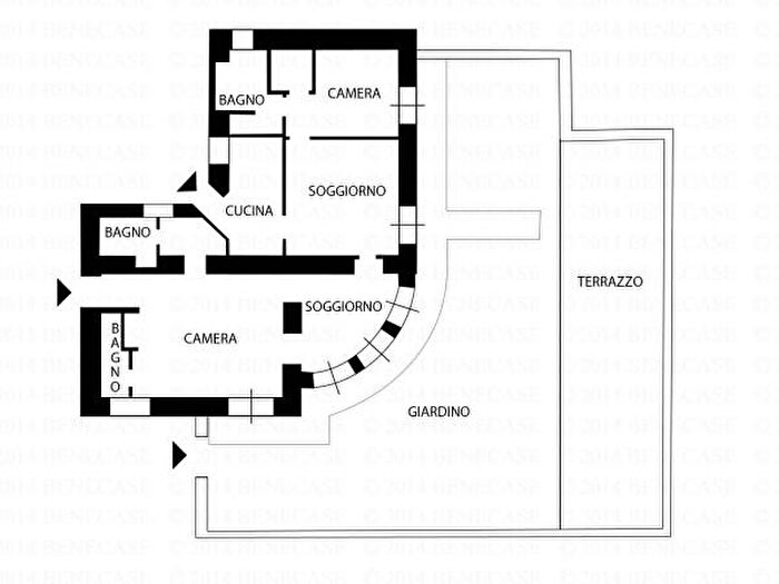 Appartamento quadrilocale in vendita in Via Ulisse Aldrovandi, Roma
