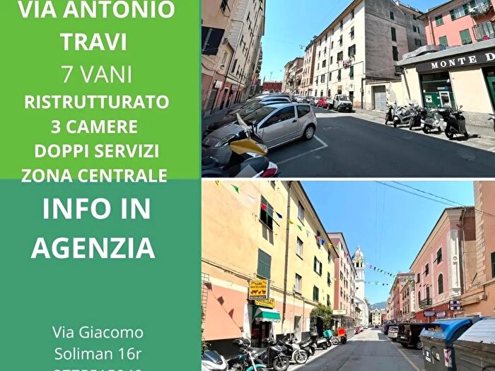 Appartamento quadrilocale in vendita in Via Antonio Travi, Genova