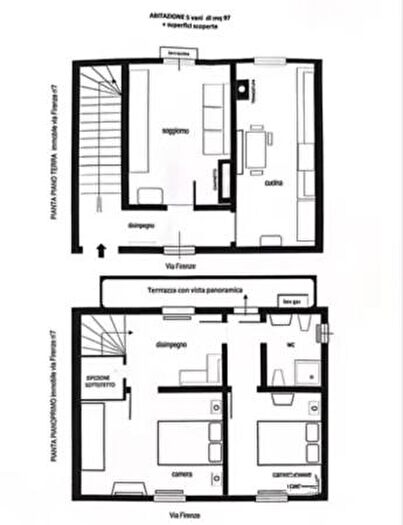 Casa in vendita in Via Firenze, CastellAzzara