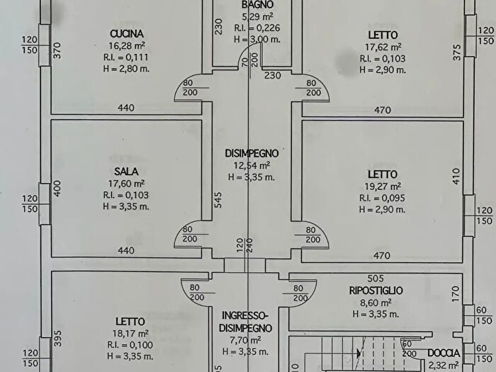 Appartamento quadrilocale in vendita in Strada Provinciale, Cesena