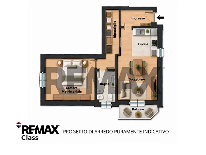 Appartamento bilocale in vendita in Nerviano