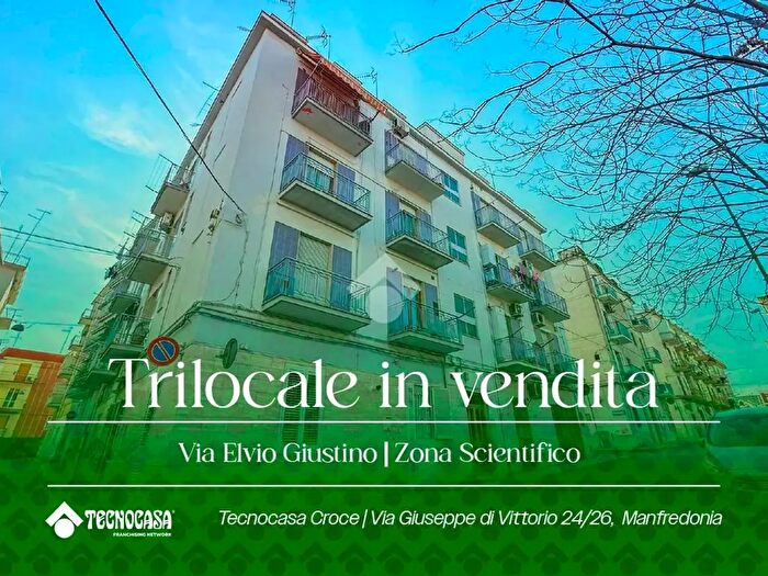 Appartamento trilocale in vendita in Via Elvio Giustino, Manfredonia