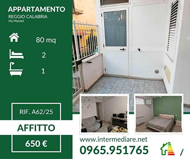 Appartamento trilocale in affitto in Via Mazzini, Reggio Calabria