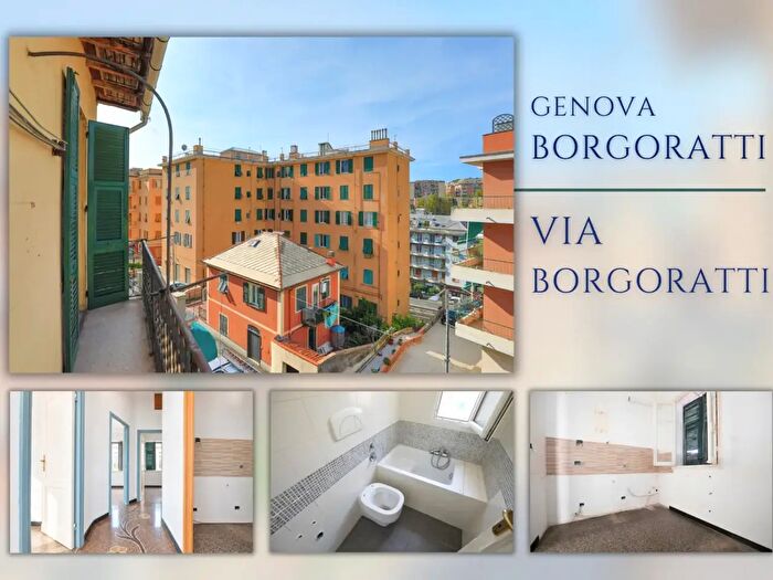 Appartamento con 6 locali in vendita in Via Borgoratti, Genova