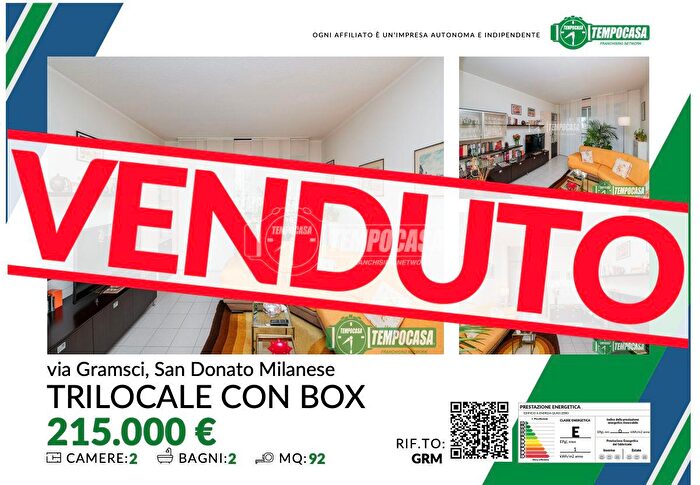 Appartamento trilocale in vendita in Via Antonio Gramsci, San Donato Milanese