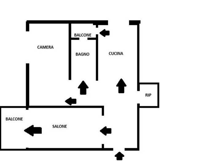 Appartamento bilocale in affitto in Via Giuseppe Prina, Nuovo Salario, Roma