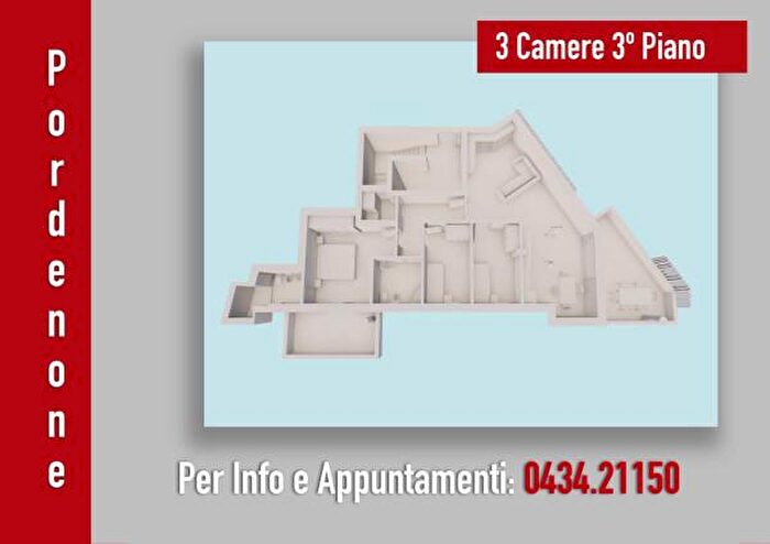 Appartamento con 5 locali in vendita in Via Nuova di Corva, Pordenone