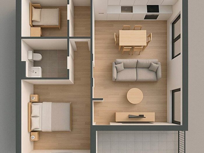 Appartamento trilocale in affitto in Via Cernaia, Centro, Savigliano