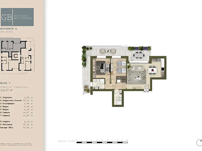 Appartamento trilocale in vendita in Via Antonio Magarotto, Abano Terme