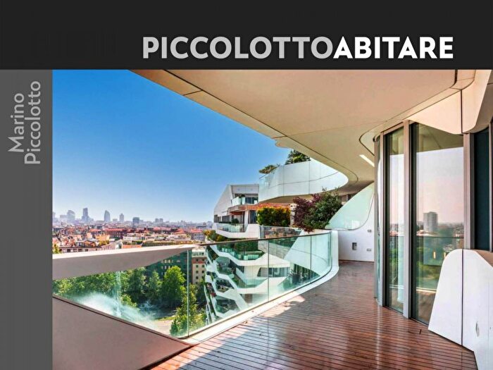 Appartamento trilocale in affitto in via Senofonte, City Life, Milano