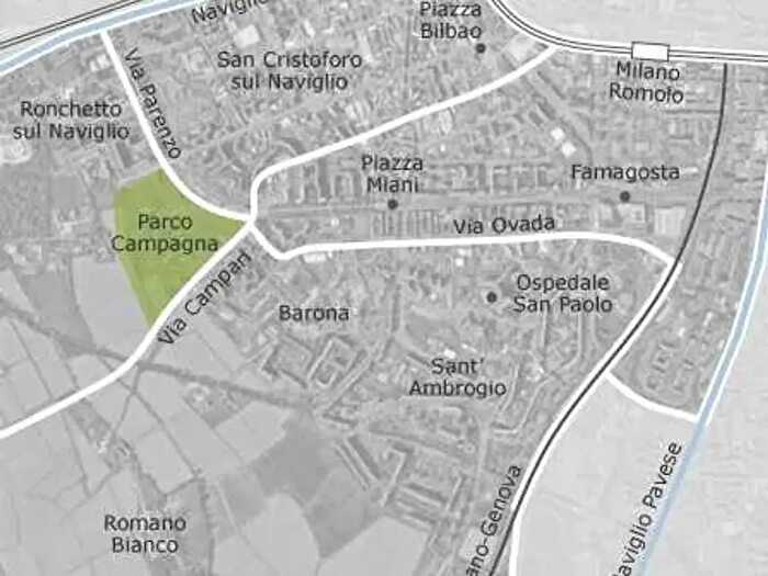 Appartamento trilocale in affitto in Via San Paolino, Milano