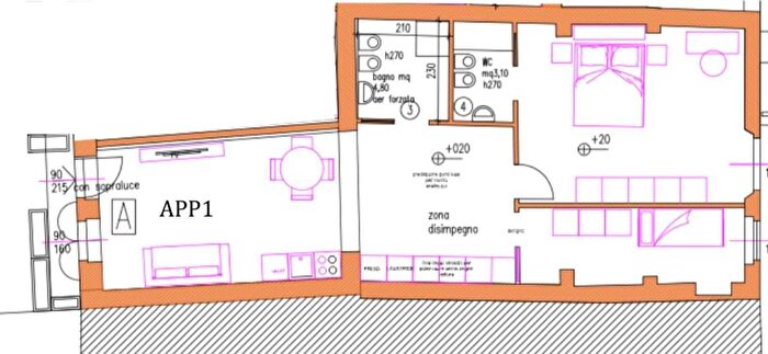 Appartamento quadrilocale in vendita in Firenze