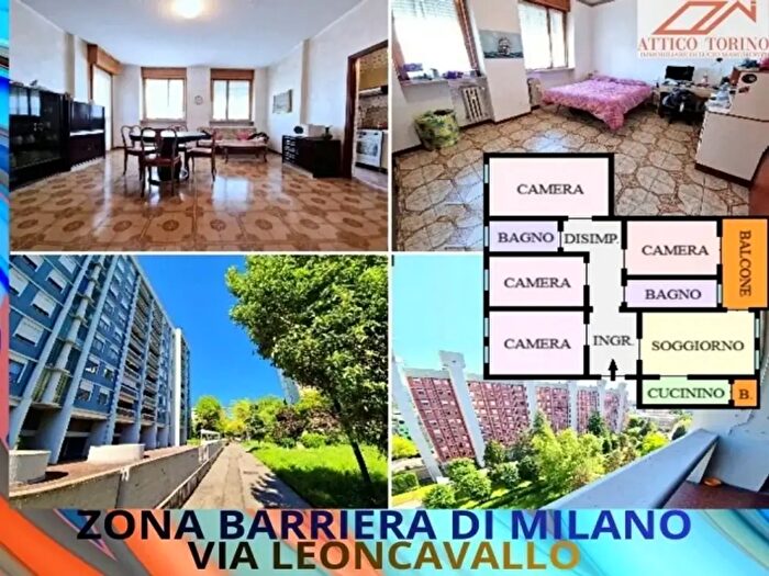 Appartamento con 5 locali in vendita in Via Ruggero Leoncavallo, Torino