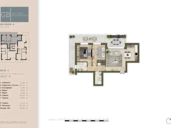Appartamento trilocale in vendita in Via Antonio Magarotto, Abano Terme