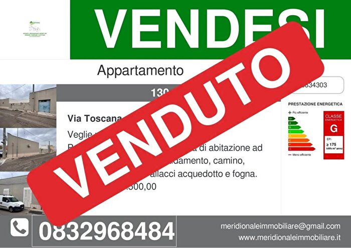Appartamento con 5 locali in vendita in Via Toscana Veglie Lecce, Veglie