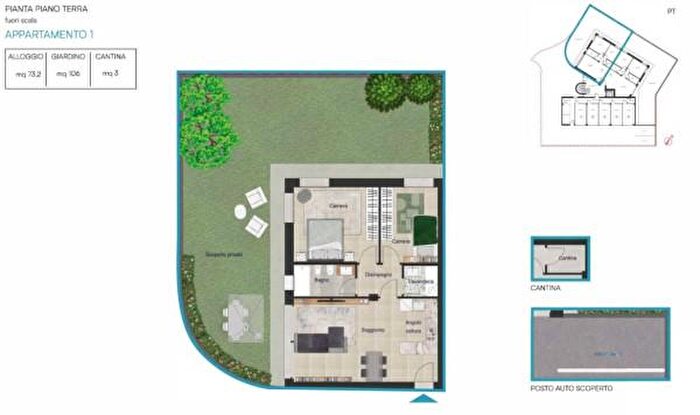 Appartamento trilocale in vendita in Via dei Frassini, Pesaro