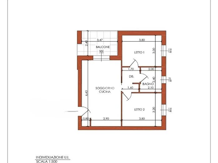 Appartamento trilocale in vendita in Viale Dante Alighieri, Piacenza