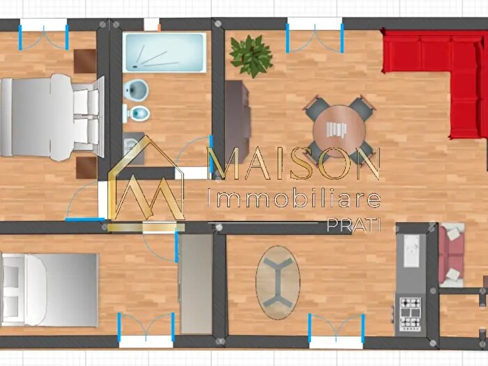 Appartamento trilocale in vendita in Via degli Ombrellari, Roma