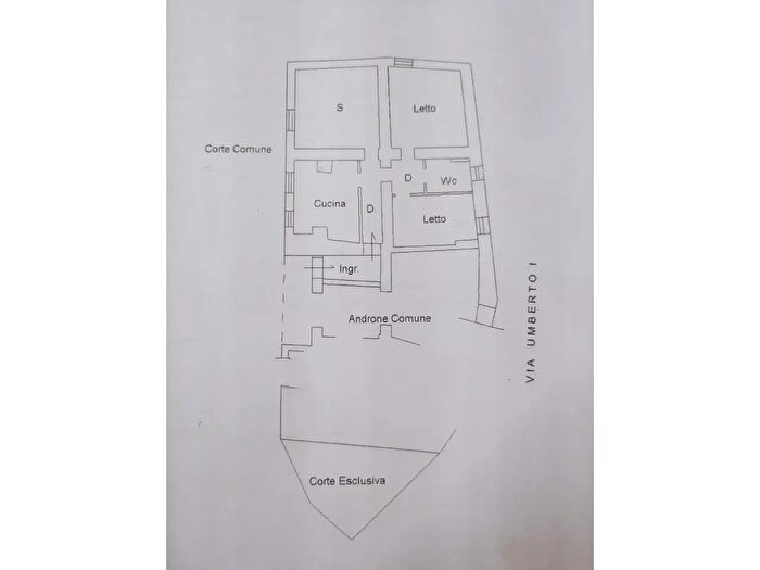 Appartamento trilocale in vendita in Via Umberto I, Solofra