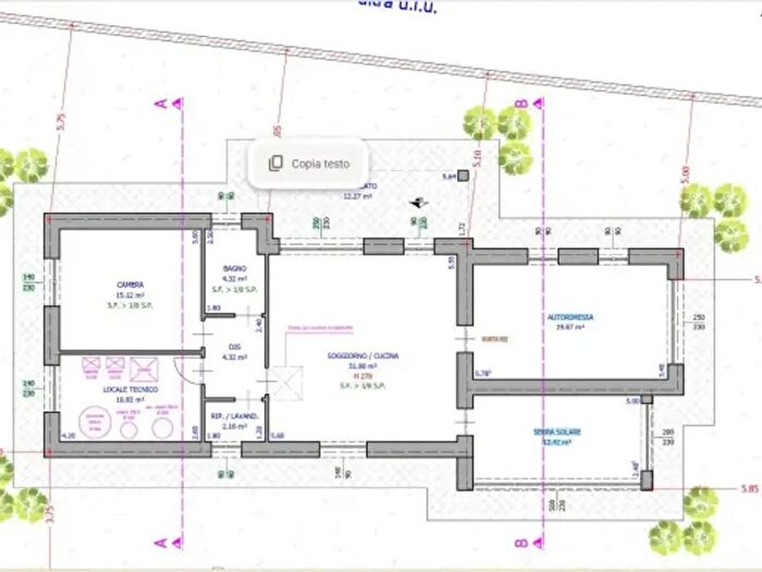 Appartamento quadrilocale in vendita in Via Po, Cecina