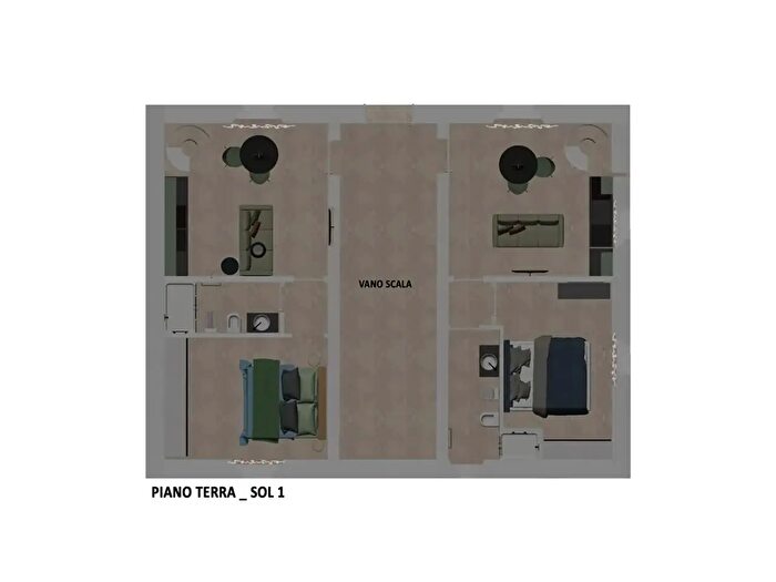 Appartamento trilocale in vendita in Bucine