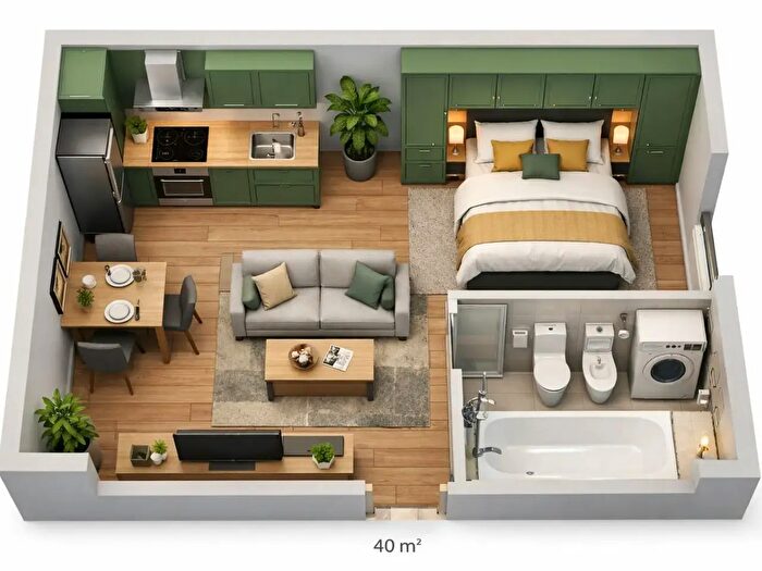 Appartamento monolocale in affitto in Via Melchiorre Gioia, Milano