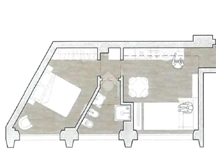 Appartamento bilocale in vendita in Milano