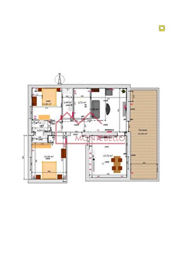 Appartamento con 5 locali in vendita in Egia, Viareggio