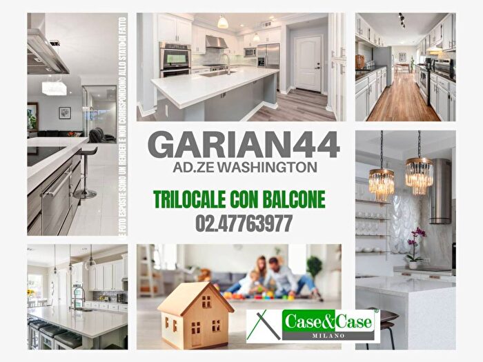 Appartamento trilocale in vendita in Via Garian, Washington, Milano