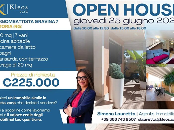 Casa con 7 locali in vendita in Via Gravina GBattista, Vittoria