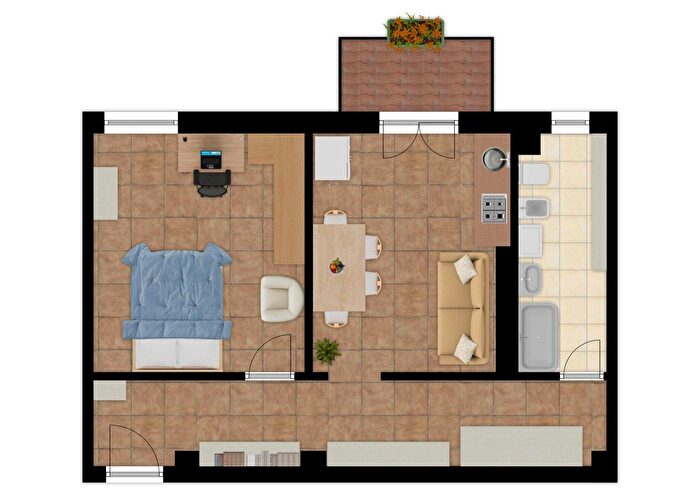 Appartamento bilocale in vendita in Via Poggibonsi, Milano