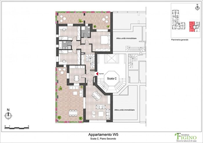 Appartamento con 6 locali in vendita in Via Ponte del Giuscano, Milano
