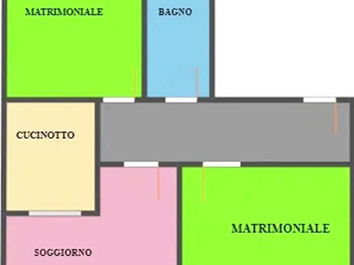 Appartamento trilocale in affitto in Piazza Berengario, Pavia