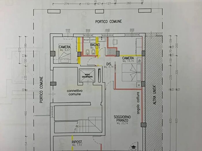 Appartamento trilocale in vendita in Padova