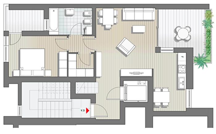 Appartamento bilocale in vendita in Via Puccini, Bolzano