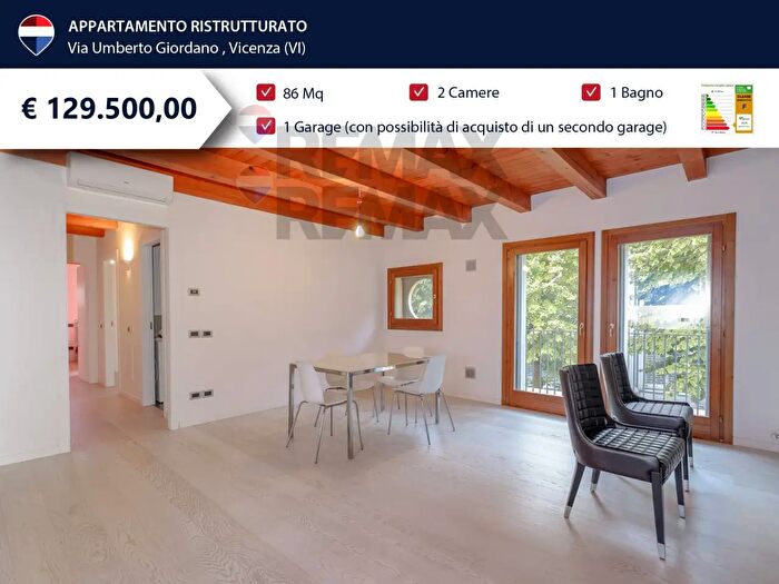 Appartamento trilocale in vendita in Via Umberto Giordano, Vicenza