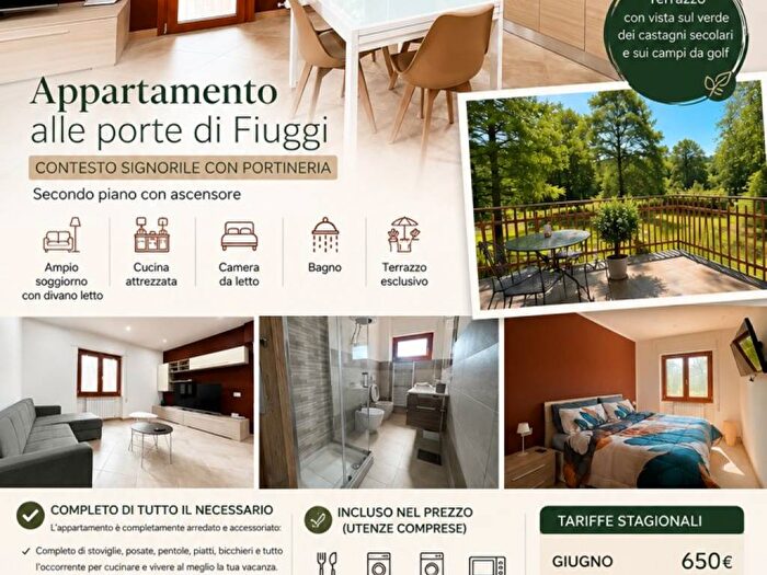 Appartamento monolocale in affitto in Via le cese, Fiuggi