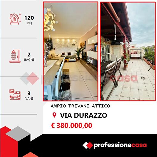 Appartamento trilocale in vendita in Via Durazzo, Bari