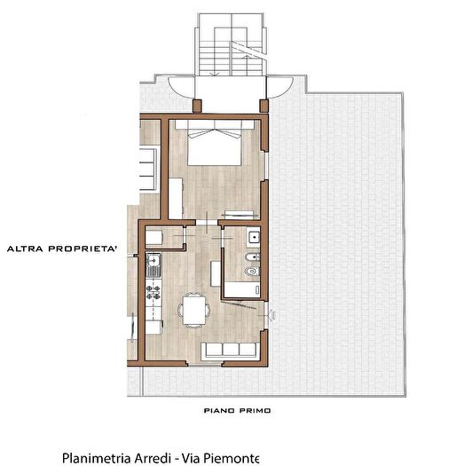 Appartamento bilocale in vendita in Follonica