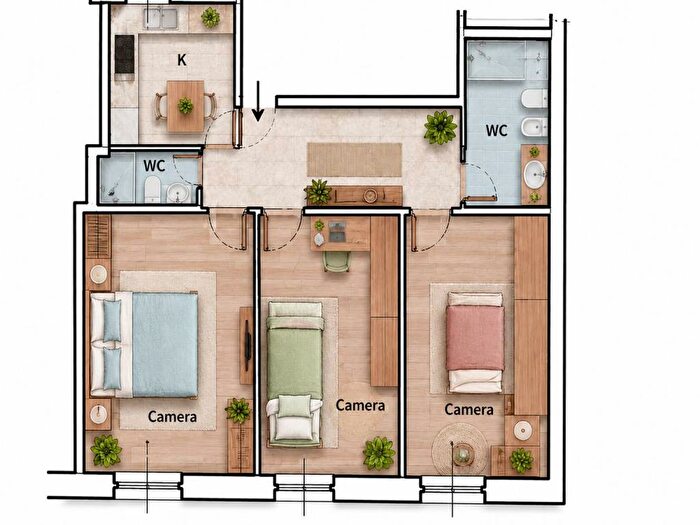 Appartamento quadrilocale in affitto in Via Lazzaro Palazzi, Porta Venezia, Milano