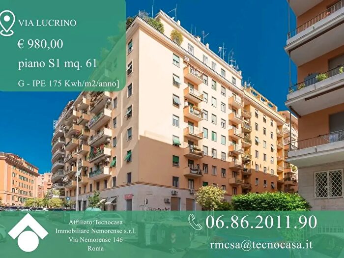 Appartamento bilocale in affitto in Via Lucrino, Roma