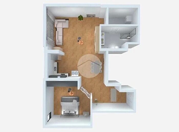 Appartamento bilocale in vendita in Via Polonia, Roma