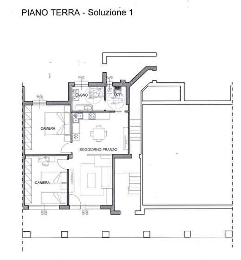 Appartamento trilocale in vendita in Via Lume, Mordano
