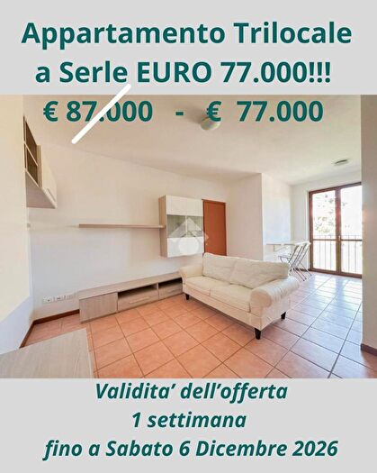 Appartamento trilocale in vendita in Via Castello, Serle